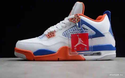 Retro 308497-171 4 Jordan White Orange Air Blue 308497-171 OG 0511